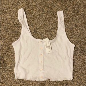 White PacSun tank top